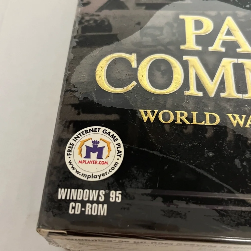 Panzer Commander WW2 Tank Simulator PC Computer Game Win 95 CD-ROM